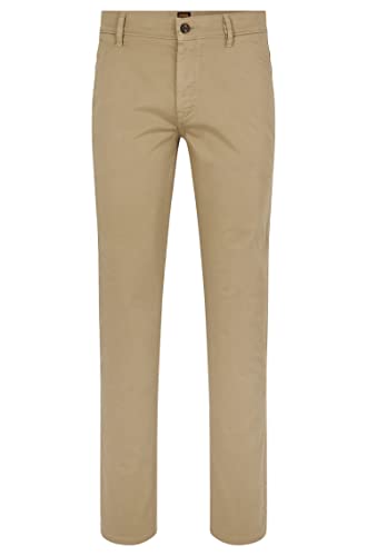 BOSS Schino-slim D, Pantalones para Hombre, Marrón (New - Light/Pastel Brown239), 33W / 34L