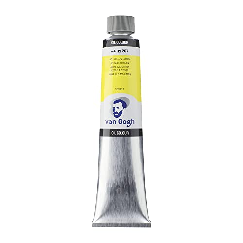 Van Gogh Pintura al óleo para Furgoneta, Color Amarillo, Bermellón, 40 ml (Paquete de 1), 40