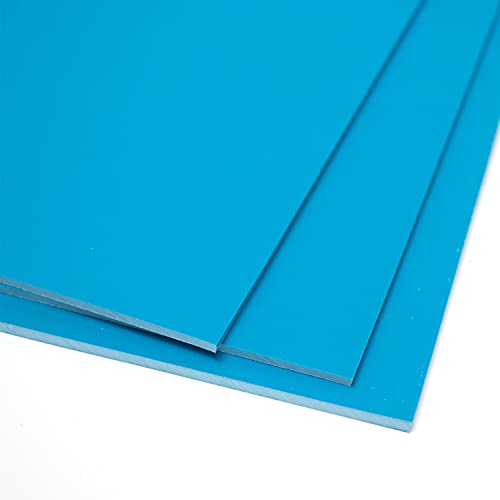 Artway - Planchas de polímero para linograbado - Azul - A4 - Pack de 3