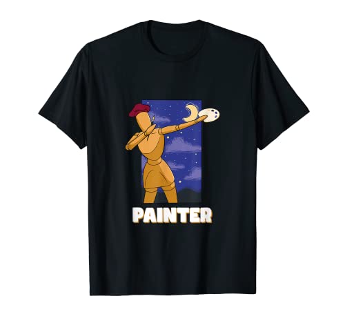 Pintor Dibujo Creatividad Pincel Camiseta