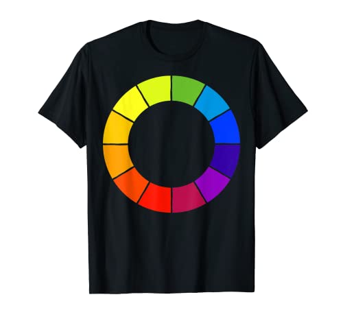 Paleta de colores Arte Profesor Artista Pintor Dibujo Estudiante Camiseta