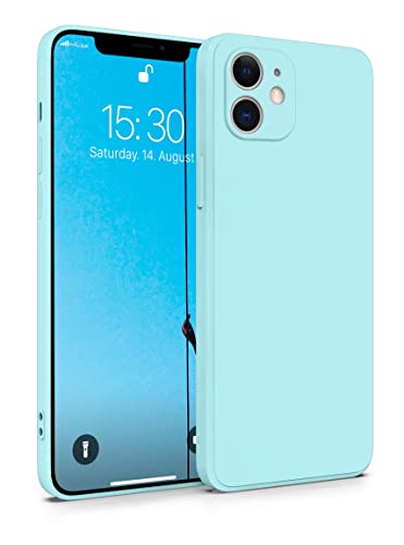 MyGadget Funda para Apple iPhone 11 en Silicona TPU - Carcasa Slim & Flexible - Case Resistente Antigolpes y Anti choques - Ultra Protectora Azul Claro