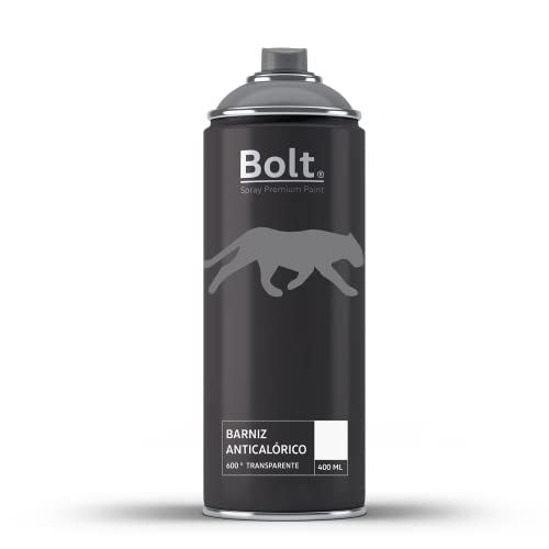 Bolt Spray Premium Paint - SPRAY BOLT BARNIZ ANTICALORICO TRANSPARENTE 600ºC 400 ML