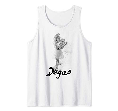 Bailarín con un abanico - Edgar Degas Camiseta sin Mangas