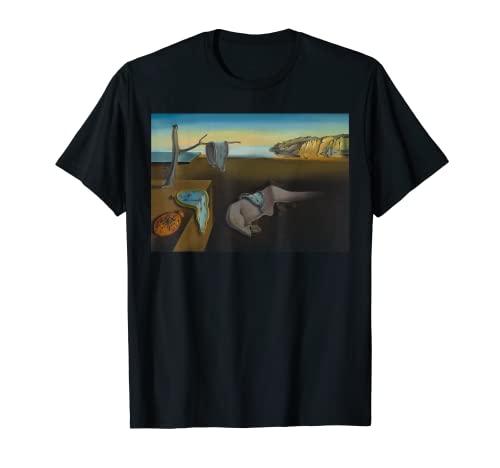 La persistencia de la memoria famosa pintura de Dali Camiseta