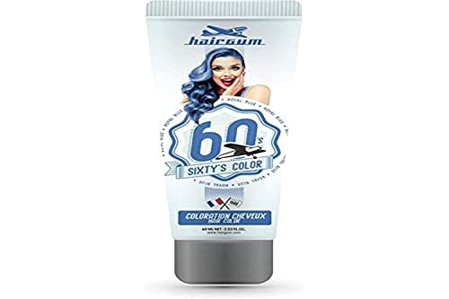Hairgum Sixty'S Color, Royal Blue 60 ml