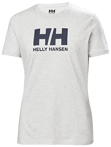 Helly Hansen W Hh Logo T-shirt, Camisa Mujer, Blanco (White), L
