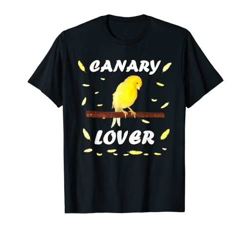 Canary Lover - Canario amarillo con plumas Camiseta