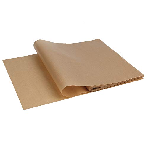 ISIYINER Papel de Hornear 100 Piezas Baking Paper Antiadherente Parchment para Cocinar Galletas 30 * 40CM