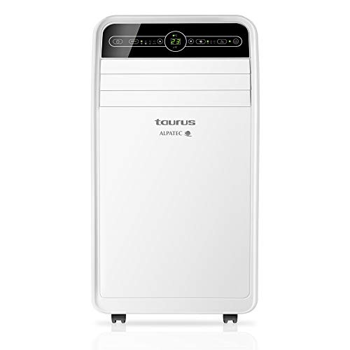 Taurus AC 260 KT Aire Acondicionado portátil 3 en 1, 1050 W, Aluminum, Color Blanco