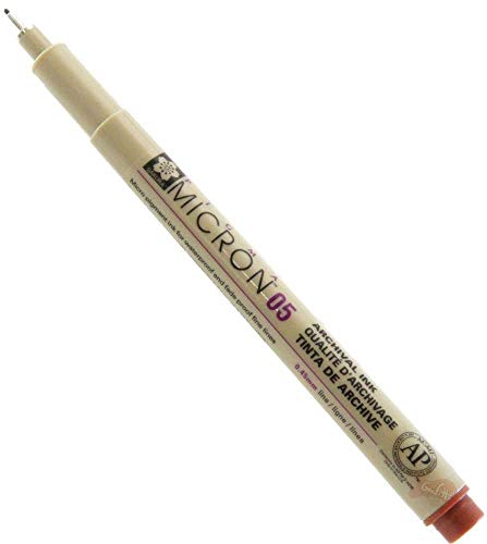 Pigma Micron Pen 05 .45mm Open Stock-Brown