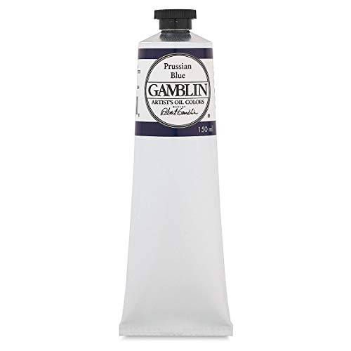 Gamblin G2560 150ml Artistas Grado aceite de color - Azul de Prusia