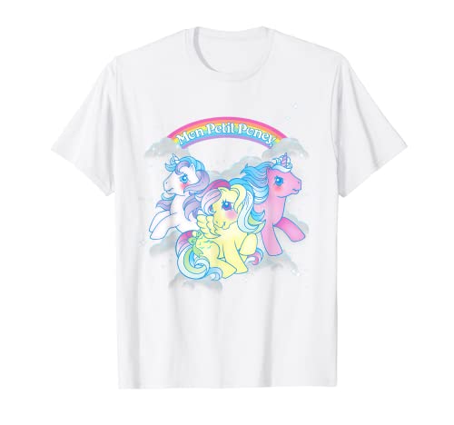 My Little Pony Mon Petit Poney Vintage Rainbow Cloud Group Camiseta