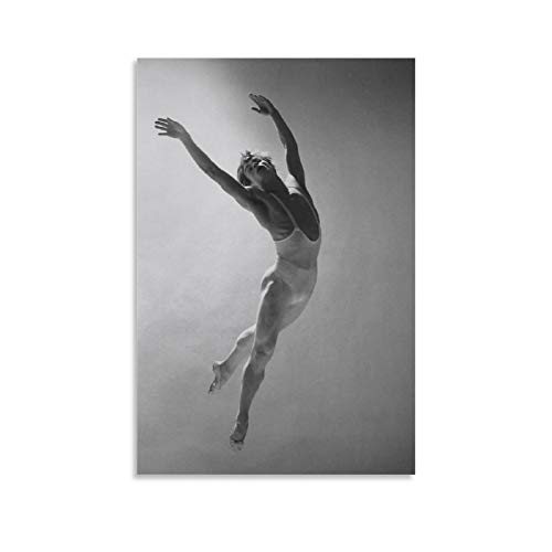 Póster moderno de Rudolf Hametovich Nureyev con diseño de bailarina, 20 x 30 cm