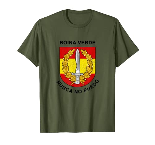 Ejército Tierra Grupo de Operaciones Especiales Boina Verde Camiseta