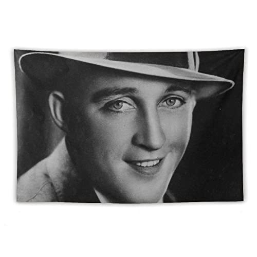DEODEO Bing Crosby - Póster de actor de arte pictórico con 4 imágenes para pared, tapiz de poliéster, obras de arte, idea de regalo, estética de habitación, 60 x 90 pulgadas