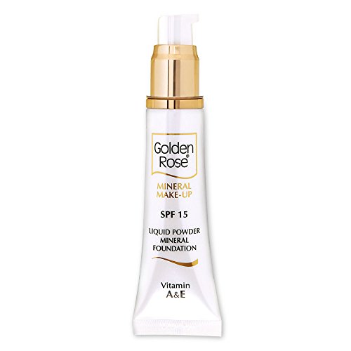 Golden Rose Mineral Make-Up - Base de maquillaje líquida (35 ml)