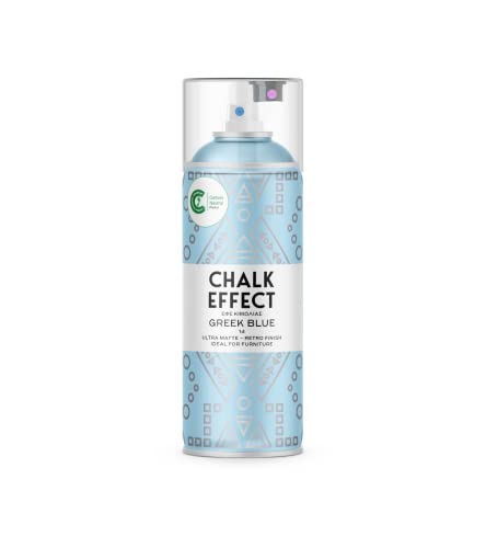 COSMOS LAC - SPRAY PINTURA TIZA CHALK EFFECT ULTRA MATE 400 ML - Greek Blue 14