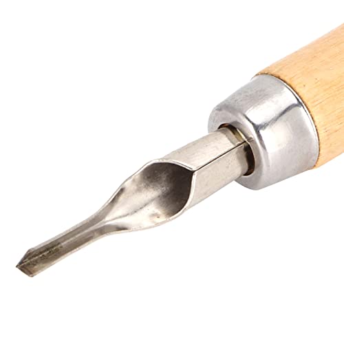 Herramientas de corte de linóleo cuchillo de grabado herramienta de tallado de bricolaje herramienta de corte de tallado de madera