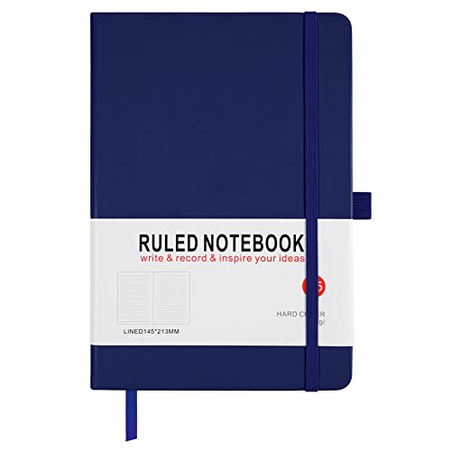 New A5 - Cuaderno (tamaño A5), color azul oscuro