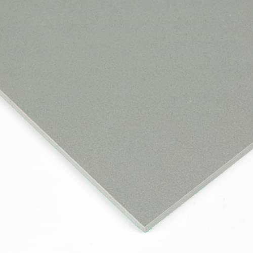 PVC Espumado Plancha Medidas 200cm x 100cm Grueso 3mm Color gris