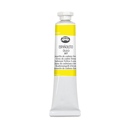 Lienzos Levante Óleo Españoleto Tubo de Pintura, Amarillo (357 Amarillo de Cadmio Limón), 20 ml