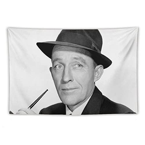 DEODEO Bing Crosby - Póster de arte pictórico de 10 poliéster, tapiz decorativo para pared, dormitorio, moderno, impresión para el hogar, obras de arte, tapices de 60 x 90 pulgadas