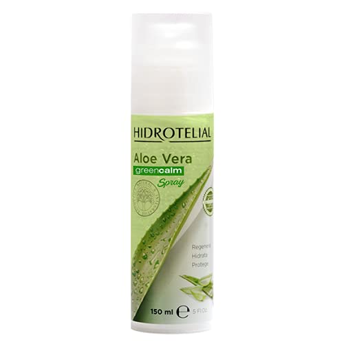 HIDROTELIAL Aloe Vera Green Calm Emergency Spray, Amarillo Verdoso