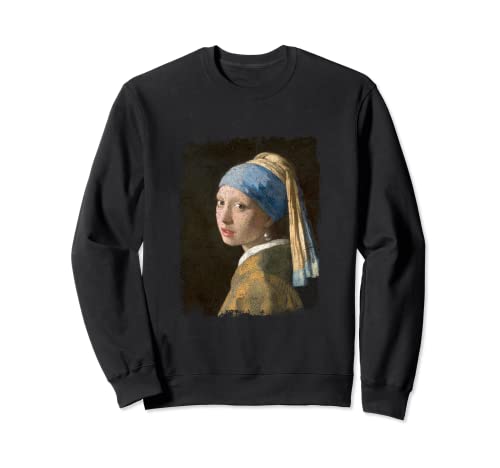 La joven de la perla de perla Pintura de Jan Vermeer Sudadera