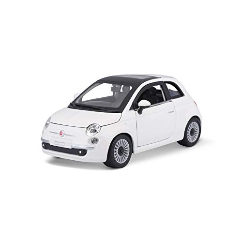 Goliath B.V.- FIAT 500 2007 1:24 90703 Bianc Modelos a Escala, Multicolor