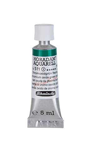 Schmincke - HORADAM® AQUARELL - acuarelas para artistas, óxido de cromo verde ardiente - 5 ml