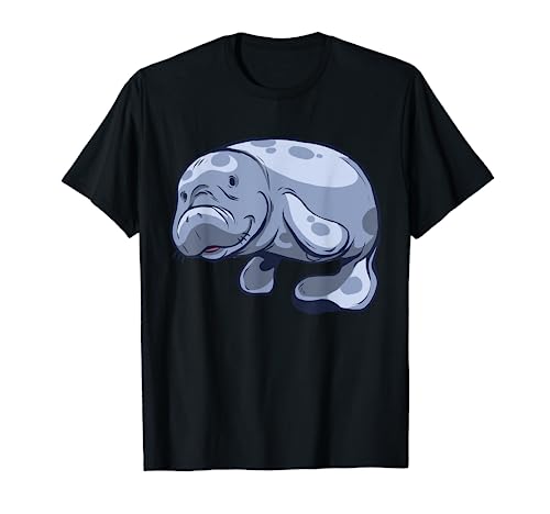 Vaca de mar Sirenia dulce animal Manati dibujo regalo Camiseta