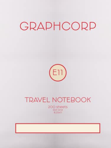 Graphcorp E11 Travel Notebook Viewfinder: 200 Page Travel Bullet Journal / Notebook / Diary / Sketchbook