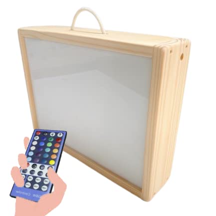 Nenitus Caja de luz Montessori RGBW 40x50cm con Marcado CE (conformidad Europea)