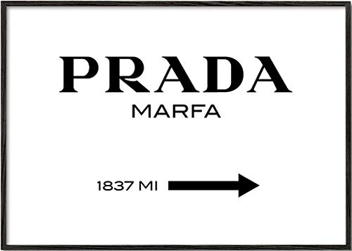 Artesta Lámina con Marco Prada Marfa (30x40 cm)