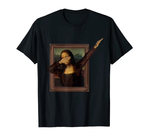 Dabbing Mona Lisa, Pintura, La Gioconda Camiseta