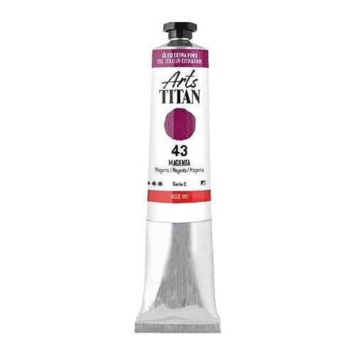 ÓLEO MAGENTA TITAN Extrafino 6 - 20ml. Nº 43