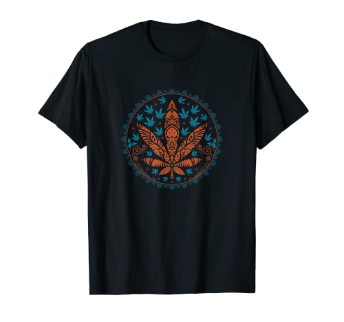 Mandala tsshirt, Planta Mandala, bonita camiseta de diseño hippie Camiseta