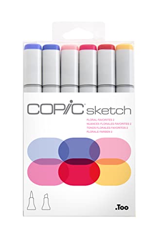 Copic Sketch Markers Set 36/Pkg-Basic