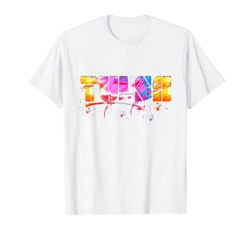 Tulsa de acuarela - Letras coloridas de tulsa Camiseta