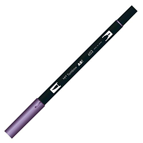Tombow Brush Pen con Doble Punta 603 Periwinkle
