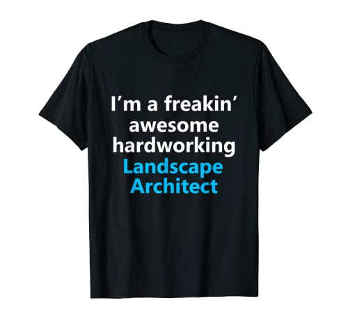 Arquitecto Paisajista Trabajo Arquitectura Carrera Ocupación Camiseta