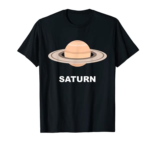 Solar System Group Costumes - Disfraz gigante de planeta Saturno Camiseta