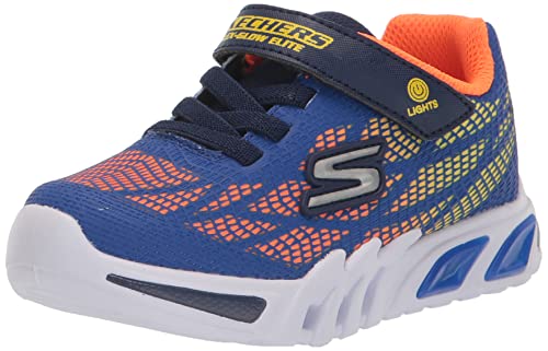 Skechers 400137l Ryor, Zapatillas, Roal-Ribete sintético Naranja Amarillo, 31 EU