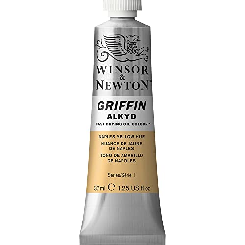 Winsor & Newton óleo al de secado rápido Griffin Alkyd - tubo de 37ml color tono de amarillo de nápoles