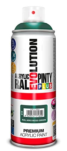 Evolution pinty color M123008 - Pintura spray acrilica 520 cc verde
