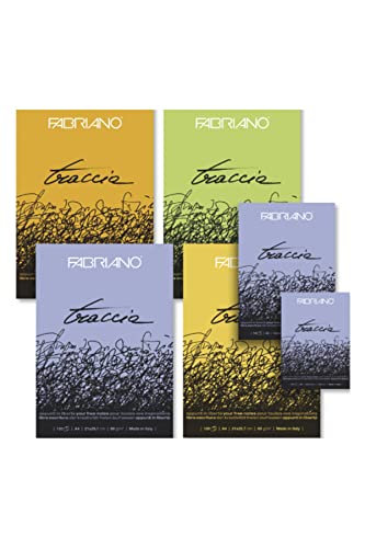 Fabriano - Bloc de notas A4 (21 x 29,7 cm), hojas 60 gr
