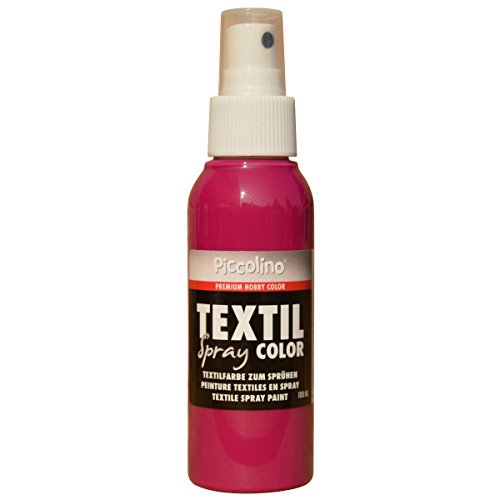 PICCOLINO Spray textil – 100 ml rosa – Pintura textil para pulverizar