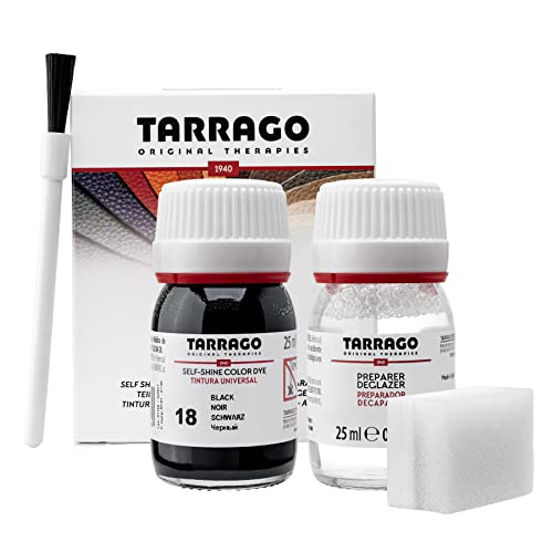 Tarrago | Self Shine Color Dye 25 ml | Tintura Autobrillante para Zapatos y Accesorios | Betun Cubre Rozaduras y Desgastes del Calzado | Tinte Universal