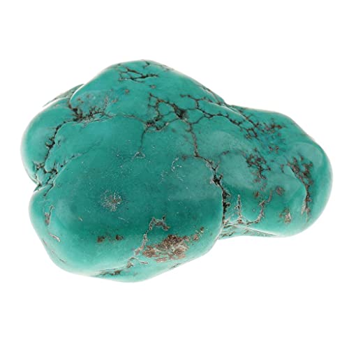 SM SunniMix 5cm Piedra Turquesa Natural áspera Cristal de Energía Mineral Decoración Adorno para